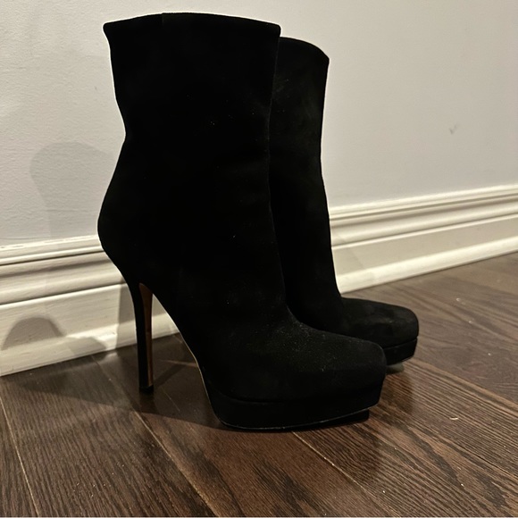 Gucci vintage y2k black ankle booties size 39 - Picture 8 of 9